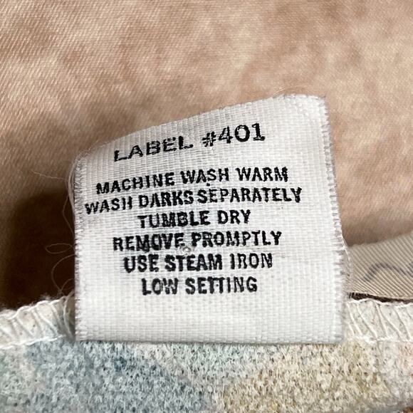 Vintage 70s Devon Woven Polyester Top Multicolor Geometric Short Sleeve Shirt - Picture 6 of 7